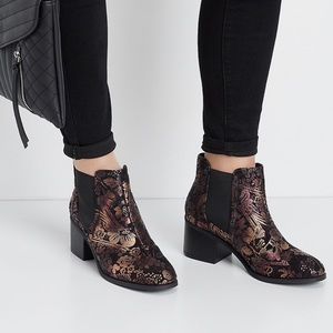 Chelsea brocade bootie